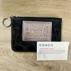 Vintage Coach Poppy Wallet Keychain